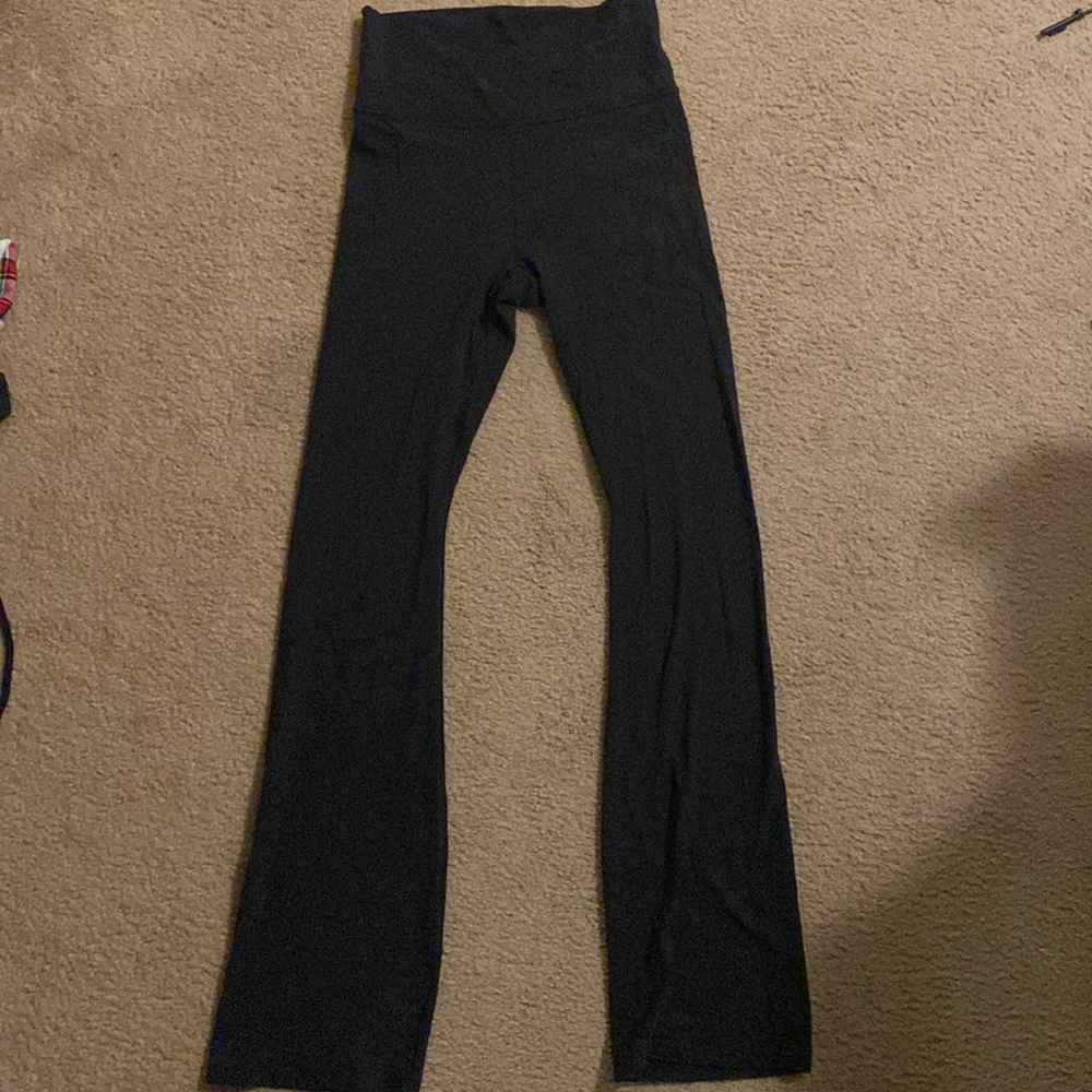Black Flared Leggings